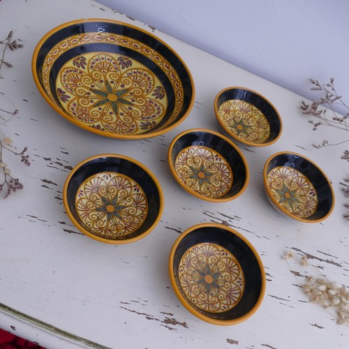 Hand painted french - painted, salad