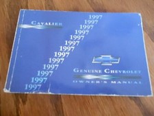 97 Chevy Cavalier Propriétaire Opérateurs Manuel