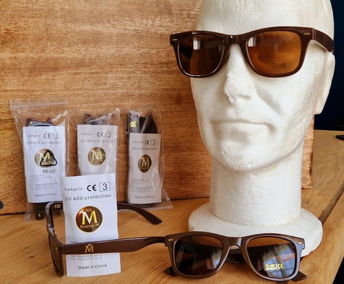 Lunettes soleil marron - de,