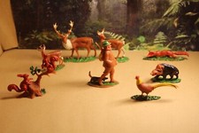 1/32 JEAN HOEFLER WEST GERMANY / JACQUET LOT FIGURINES PRIME THEME NATURE 8/10