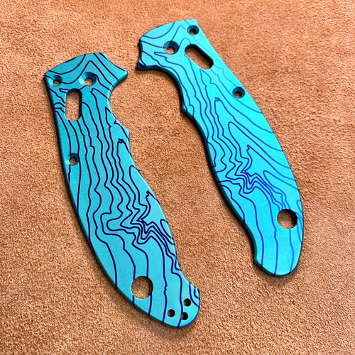 Spyderco manix scales - scales, topo