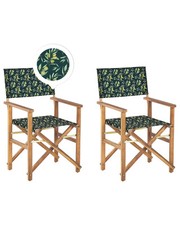 Lot de 2 Chaises Pliables Bois