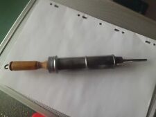 Vintage: pour collectionneur MESURE/MEDICAL ce charmant petit CLYSTERE Etain