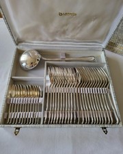 Ménagère 37 pièces Ravinet D'Enfert en métal argenté Modèle Dauphin