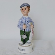 Vintage Bouteille Liqueur Musicale Tournante Mélodie " La Mer " TBE