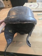 Ancien casque vintage moto - vintage,
