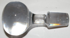ancien bouchon de carafe en cristal