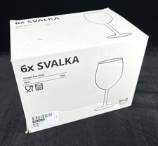 Set of 6 NEW Ikea SVALKA Wine