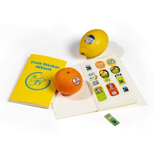 Fruit sticker album - album, pour