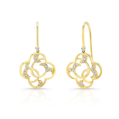 14k jaune diamant - jaune,