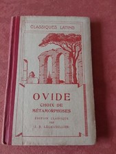 OVIDE / Choix de Métamorphoses / Lechatellier Classiques Latins Gigord 1938