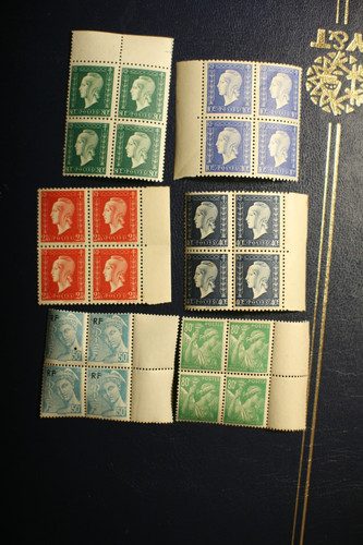 Timbres france blocs de - france, 6
