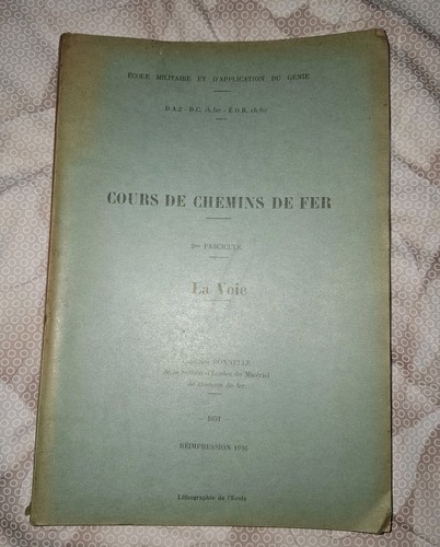 Rare livre notice train - livre,