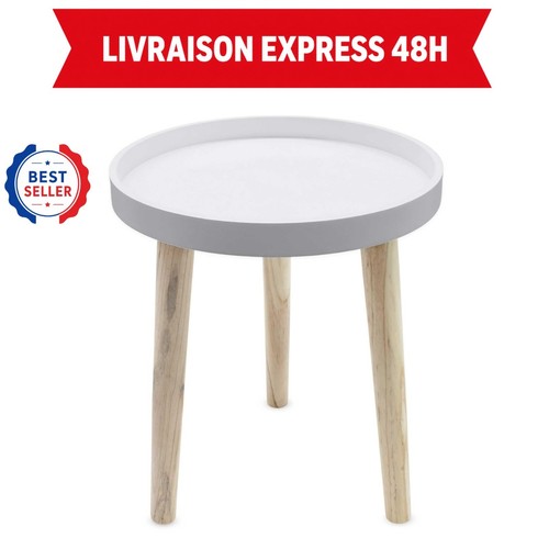 Table basse ronde bois - ronde, 36