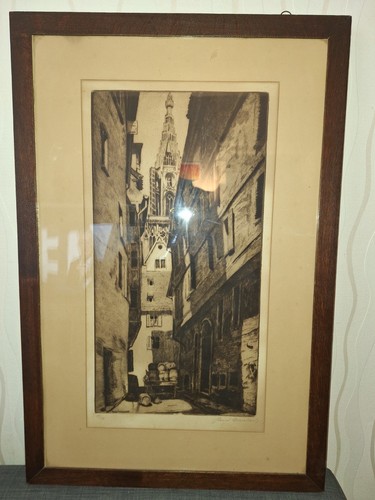 Tableau peintre alsacien - alsacien, "