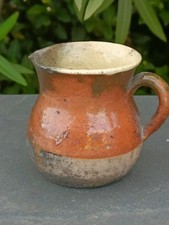  POT Pichet en Terre Cuite Vernissée XIXème - poterie - France Provençale