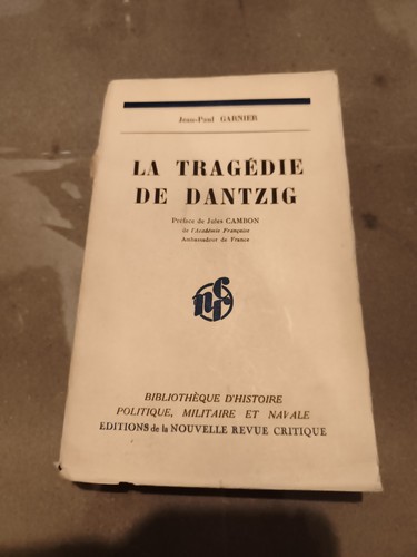 Tragédie dantzig - tragÉdie,