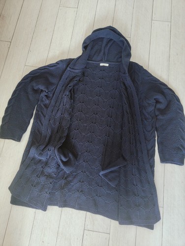 Gilet long capuche - gilet,