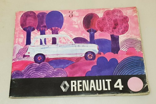 Renault notice - 4, l