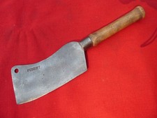 couperet hachoir feuille de boucher couteau de boucher outil ancien