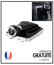 Pommeau soufflet levier 5 vitesses POUR PASSAT B6 de 2005 à 2012 BOITE MANUELLE