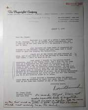 Robert E.Sherwood - Signé