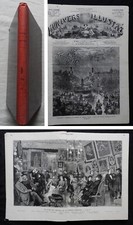 Journal L'UNIVERS ILLUSTRE 1880 2ème semestre / reliure : de juillet à décembre