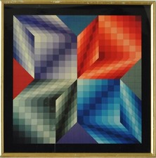 Héliogravure Victor Vasarely