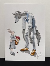 dessin original anime Beastar