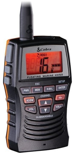 Cobra floating handgheld vhf - cobra,