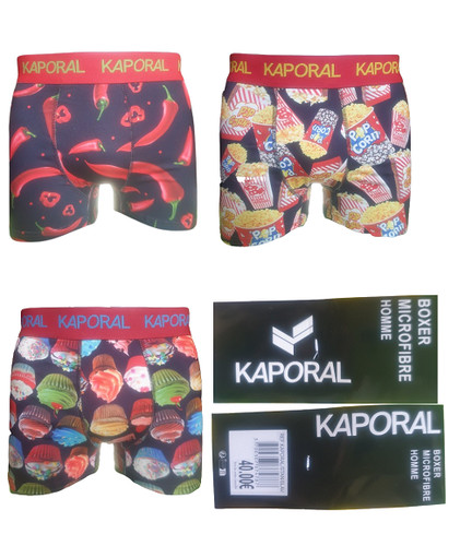 Boxer slip caleçon - 3, homme