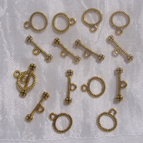 O226 lot 20 sets fermoirs - lot,
