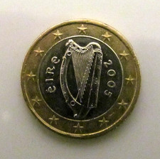 PIECE 1 Euro IRLANDE EIRE de 2005