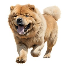 3 x autocollants Chow Chow