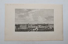 Gravure ancienne - Place de la Concorde - Claude Niquet - Circa 1790
