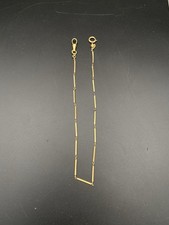 CHAINE de Montre de Poche Gousset Plaque Or Homme