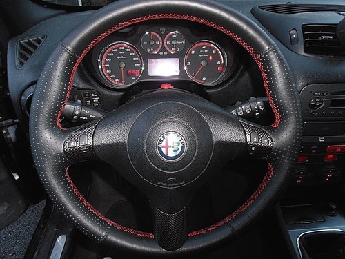 Couvre volant alfa romeo 147 - volant,