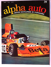 Encyclopédie Alpha Auto n°39; Circuit de Boulogne sur Mar/ Bouton Georges/ Hugh 