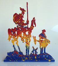 SPACO signed DON QUICHOTTE SCULPTURE graffiti pop STREET ART french picasso