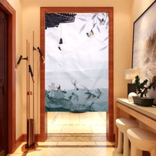 Style chinois porte rideaux - porte,
