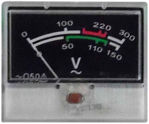 Voltmètre analogique - , à