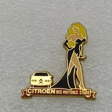 Pin's-CITROEN-Des Voitures Stars-Pin'up Blonde-Arthus Bertrand-Auto-P2J6