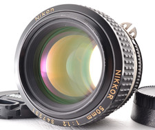 Presque comme neuf - Nikon Nikkor Ai-s AIS 50mm f/1.2 Standard Prime Lens...