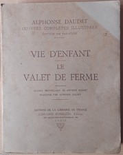 VIE D'ENFANT et LE VALET DE