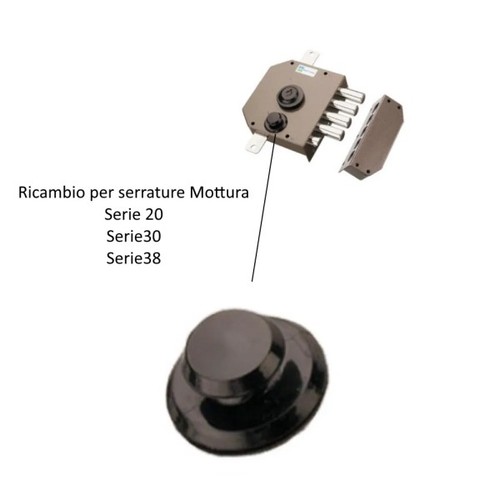 Pommeau rechange pour serrures - rechange,