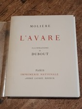 Livre à relier Molière L'