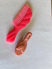 BROSSE ET PEIGNE ROSE POUR
