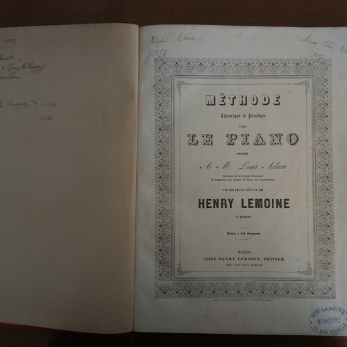 Livre musique ancien methode - livre,