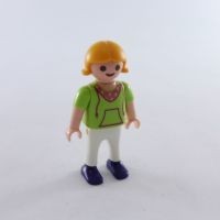 14861 Playmobil Enfant Fille Vert Blanc Violet 5010 4328 5012 5436 6663