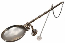 Ancien Torréfacteur à café en fer forgé - Afrique Nord Berbère - Milieu XXème